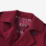 Nupe Crimson Trench Coat - PREORDER