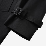 Alpha Black Trench Coat- PREORDER