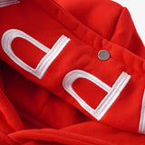 Versatile Red Carnation Sweatshirt