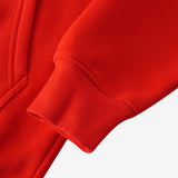 Stylish Red Carnation Pullover