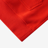 Durable Red Cotton Hoodie
