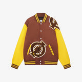 Iota Brown & Gold 60th Anniversary Special Cotton Varsity Jacket 2.0