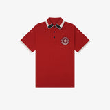 Kappa Crimson Achievement Logo Polo
