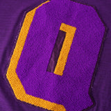 Top-Quality Purple Chenille Patch Shirt
