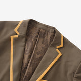 Iota Brown & Gold Rowing Blazer (Made to Measure 4-6 week)