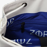 Zeta Hitch Backpack in With Shield Embossed Logo