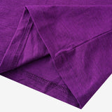 Luxury Double Patch Purple Tee