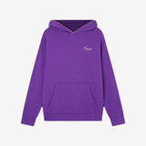 Premium Omega Purple Hoody with Gold Stitching