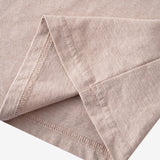 Luxury Beige Cotton Chenille Tee