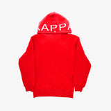 Red Carnation Comfort Hoodie