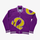 Premium Purple Varsity Jacket by Tenets