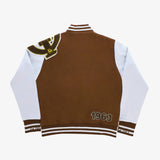 Chic Brown and White Jacket