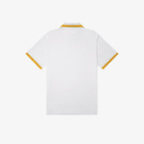 Alpha Yellow Rose White Polo