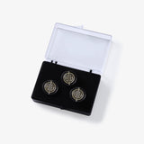 Alpha Exclusive Logo Cufflinks & Lapel Pin Set
