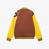 Iota Brown & Gold 60th Anniversary Special Cotton Varsity Jacket 2.0