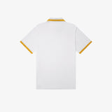 Alpha Exclusive & Proprietary Logo White Polo