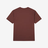 Iota Premium Brown Double Chenille Patch T-Shirt