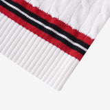 Eco-Friendly Striped Cricket Sweater