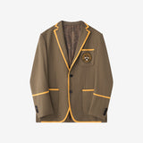 Iota Brown & Gold Rowing Blazer (Made to Measure 4-6 week)