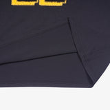 Alpha Premium Black Double Chenille Patch T-Shirt