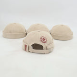 Kappa Cream Brimless Corduroy Hat