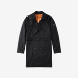 Alpha Black Trench Coat- PREORDER