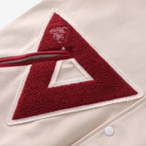 Delta All Cream Cotton Varsity Jacket 2.0