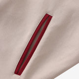 Delta All Cream Cotton Varsity Jacket 2.0