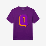 Premium Purple QUE Chenille Tee