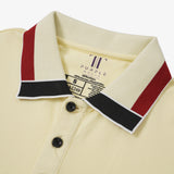 Kappa Cream Achievement Logo Polo