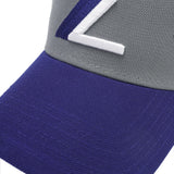 Sigma Grey Crown White Rose SnapBack