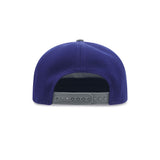 Sigma Royal Blue Crown White Rose SnapBack