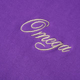 High-End Omega Script Logo Hoodie