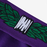 High-End Purple Laurel Wreath Polo