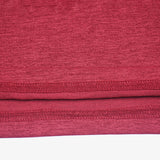 Stylish Crimson Chenille Embroidered Shirt