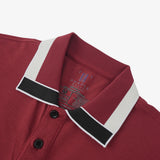 Delta Crimson African Violet Polo