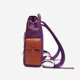 High-End Omega Embossed Logo Backpack