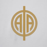 Alpha Exclusive & Proprietary Logo White Polo