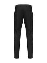 Custom Fit Black Suit Pants