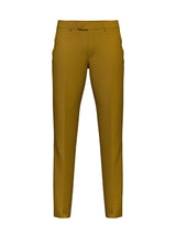 Premium Gold Wool Blend Suit Pants