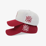Kappa KREAM CROWN, CRIMSON BRIM SnapBack