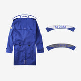 Sigma Blue Trench Coat- PREORDER