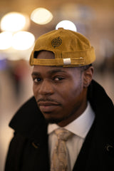 Alpha Gold Brimless Corduroy Hat