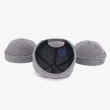 Sigma Grey Brimless Corduroy Hat