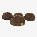 Iota Brown Brimless Corduroy Hat