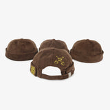 Iota Brown Brimless Corduroy Hat
