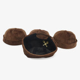 Iota Brown Brimless Corduroy Hat