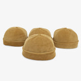 Iota Yellow Brimless Corduroy Hat