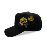 Alpha Black Yellow Rose A-Torch SnapBack