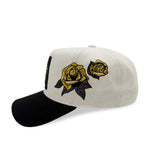 Alpha Cream Yellow Rose A-Torch SnapBack